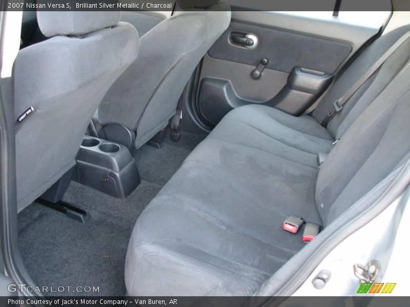 Brilliant Silver Metallic / Charcoal 2007 Nissan Versa S