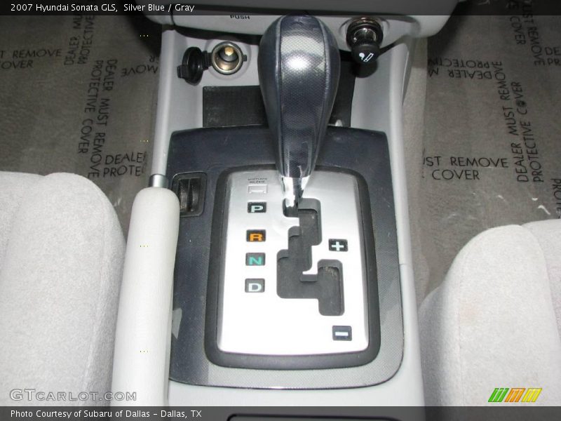 Silver Blue / Gray 2007 Hyundai Sonata GLS