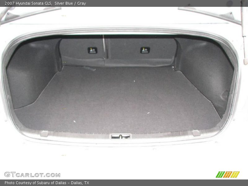 Silver Blue / Gray 2007 Hyundai Sonata GLS