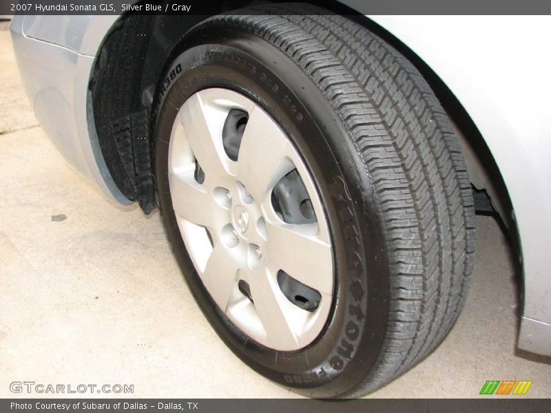 Silver Blue / Gray 2007 Hyundai Sonata GLS