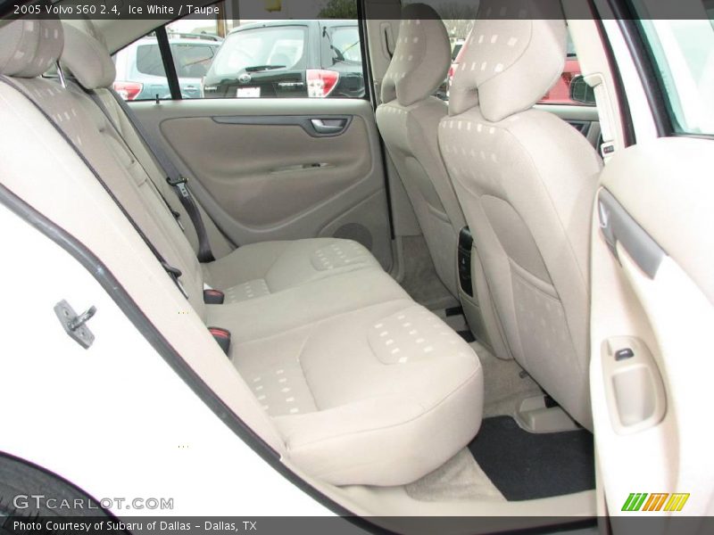 Ice White / Taupe 2005 Volvo S60 2.4