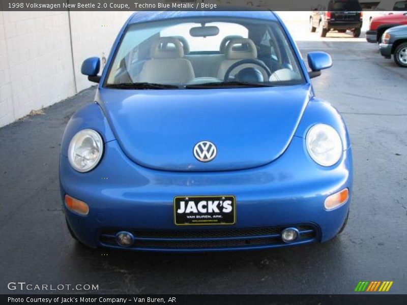 Techno Blue Metallic / Beige 1998 Volkswagen New Beetle 2.0 Coupe