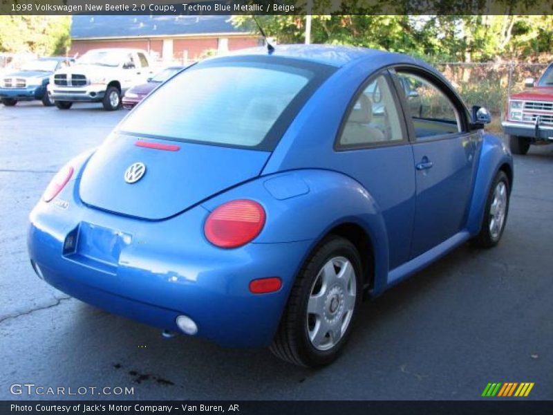 Techno Blue Metallic / Beige 1998 Volkswagen New Beetle 2.0 Coupe
