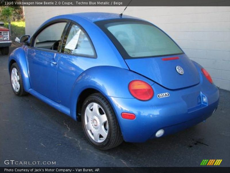 Techno Blue Metallic / Beige 1998 Volkswagen New Beetle 2.0 Coupe