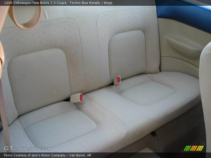 Techno Blue Metallic / Beige 1998 Volkswagen New Beetle 2.0 Coupe