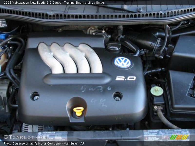 Techno Blue Metallic / Beige 1998 Volkswagen New Beetle 2.0 Coupe