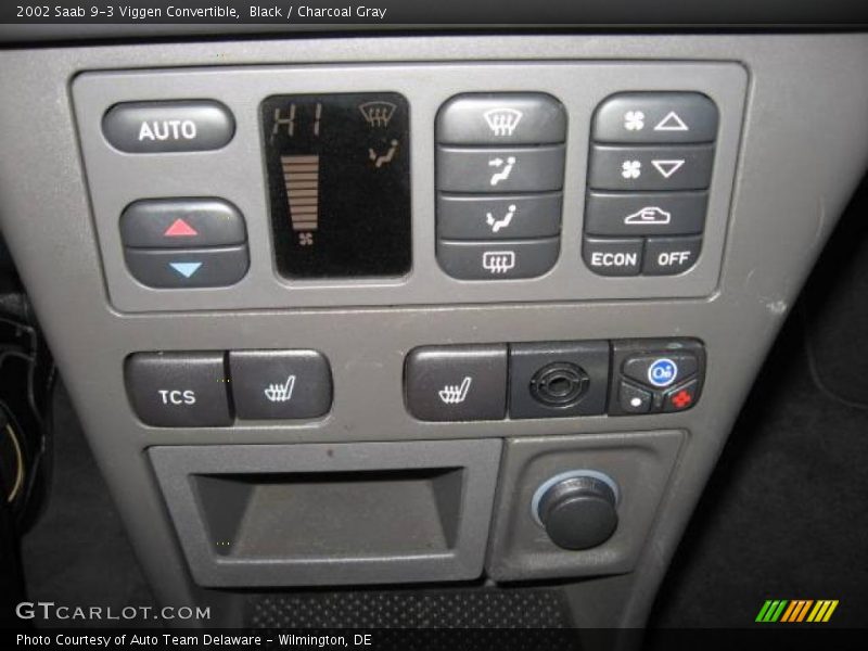 Black / Charcoal Gray 2002 Saab 9-3 Viggen Convertible