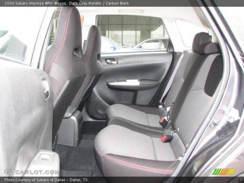 Dark Gray Metallic / Carbon Black 2009 Subaru Impreza WRX Wagon