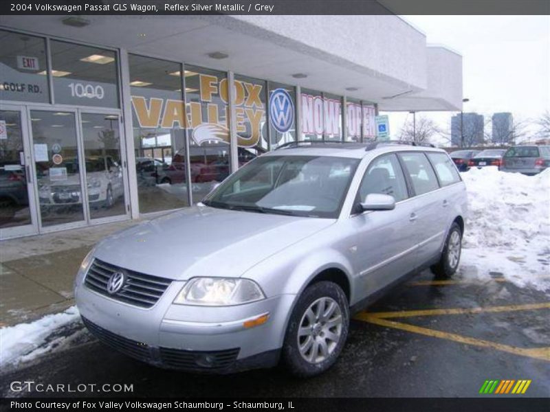 Reflex Silver Metallic / Grey 2004 Volkswagen Passat GLS Wagon