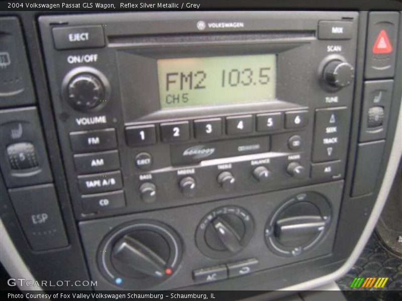 Reflex Silver Metallic / Grey 2004 Volkswagen Passat GLS Wagon