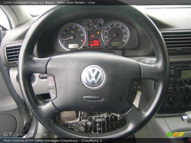 Reflex Silver Metallic / Grey 2004 Volkswagen Passat GLS Wagon