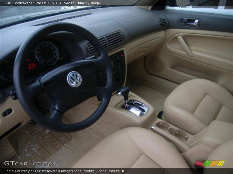 Black / Beige 2005 Volkswagen Passat GLS 1.8T Sedan