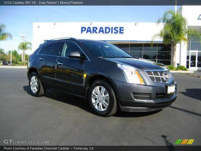 Gray Flannel / Ebony/Titanium 2010 Cadillac SRX V6