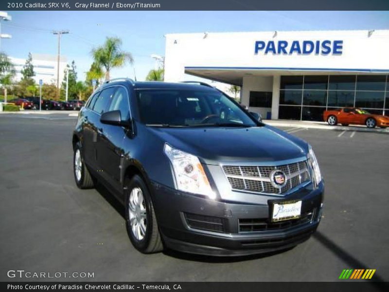 Gray Flannel / Ebony/Titanium 2010 Cadillac SRX V6