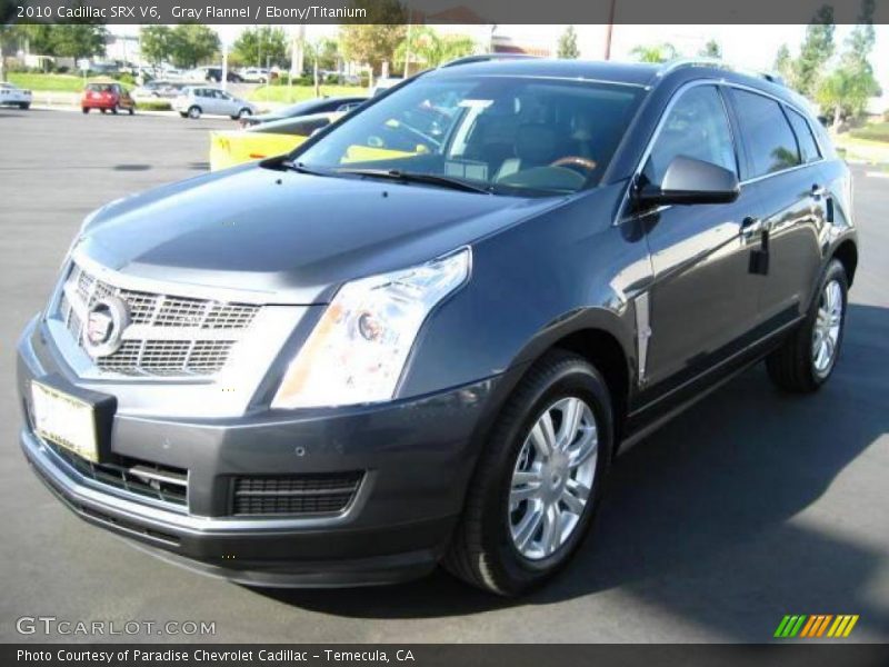 Gray Flannel / Ebony/Titanium 2010 Cadillac SRX V6