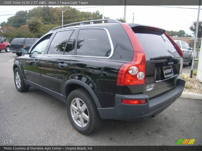 Black / Taupe/Light Taupe 2005 Volvo XC90 2.5T AWD