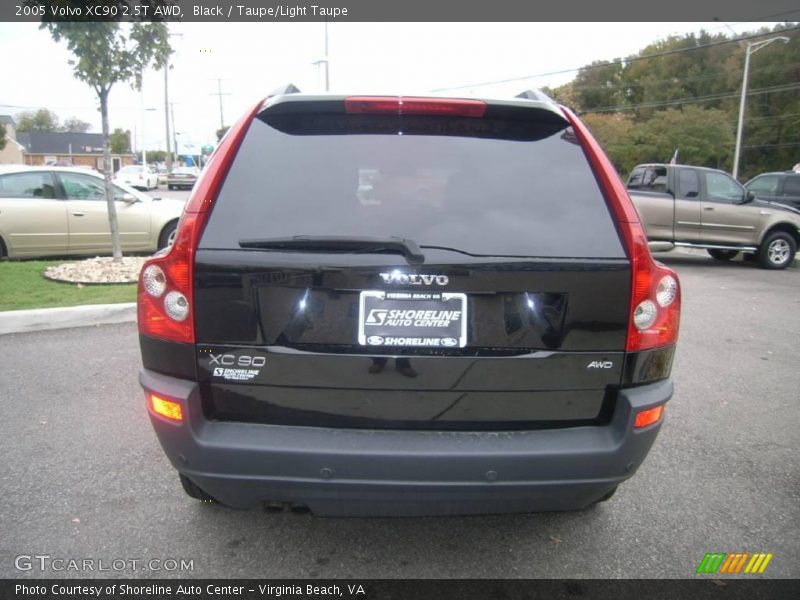 Black / Taupe/Light Taupe 2005 Volvo XC90 2.5T AWD