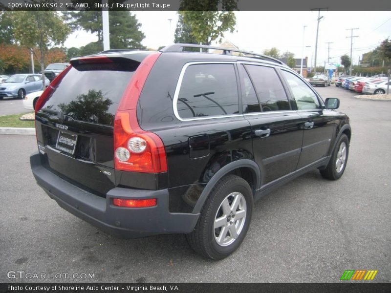 Black / Taupe/Light Taupe 2005 Volvo XC90 2.5T AWD