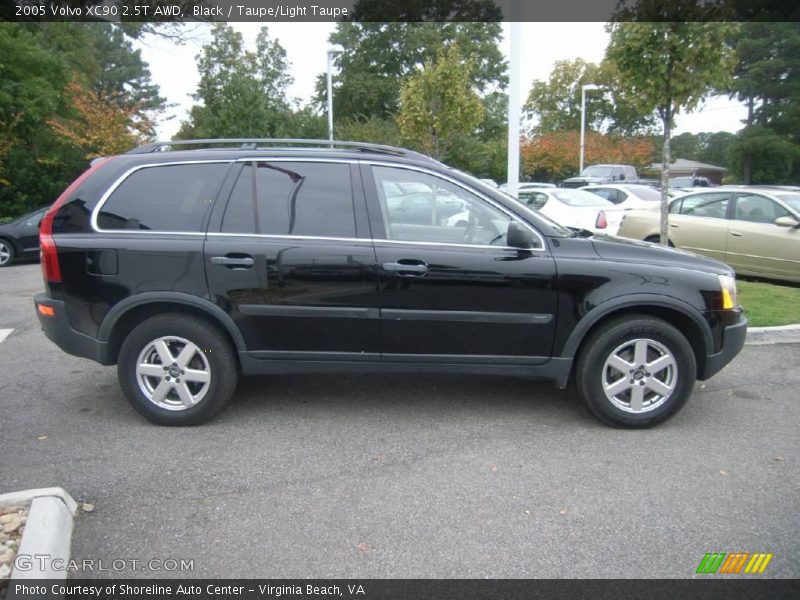 Black / Taupe/Light Taupe 2005 Volvo XC90 2.5T AWD