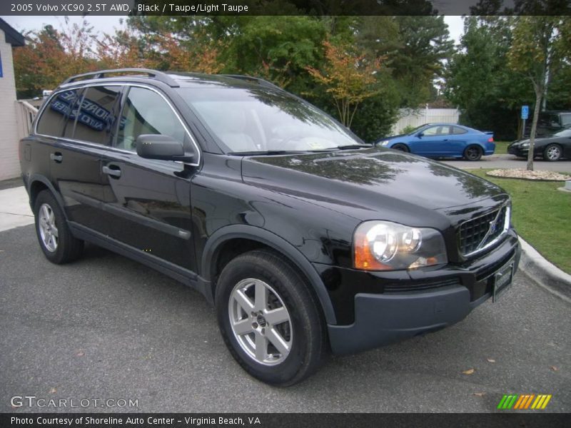 Black / Taupe/Light Taupe 2005 Volvo XC90 2.5T AWD
