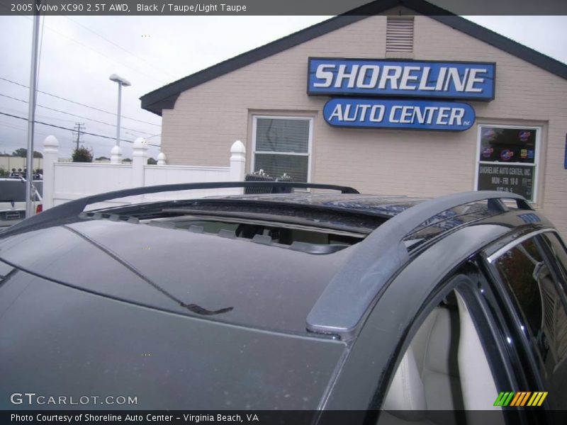 Black / Taupe/Light Taupe 2005 Volvo XC90 2.5T AWD