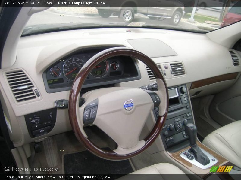 Black / Taupe/Light Taupe 2005 Volvo XC90 2.5T AWD