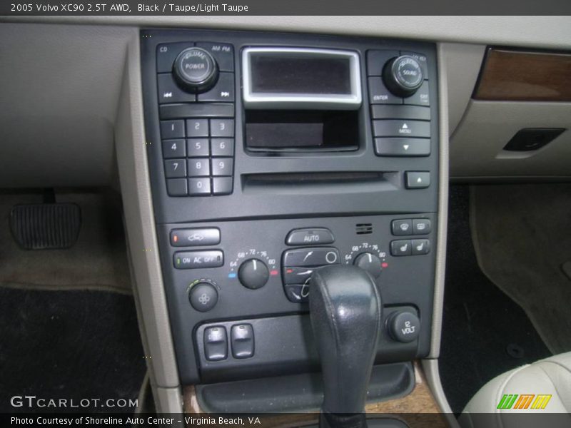 Black / Taupe/Light Taupe 2005 Volvo XC90 2.5T AWD