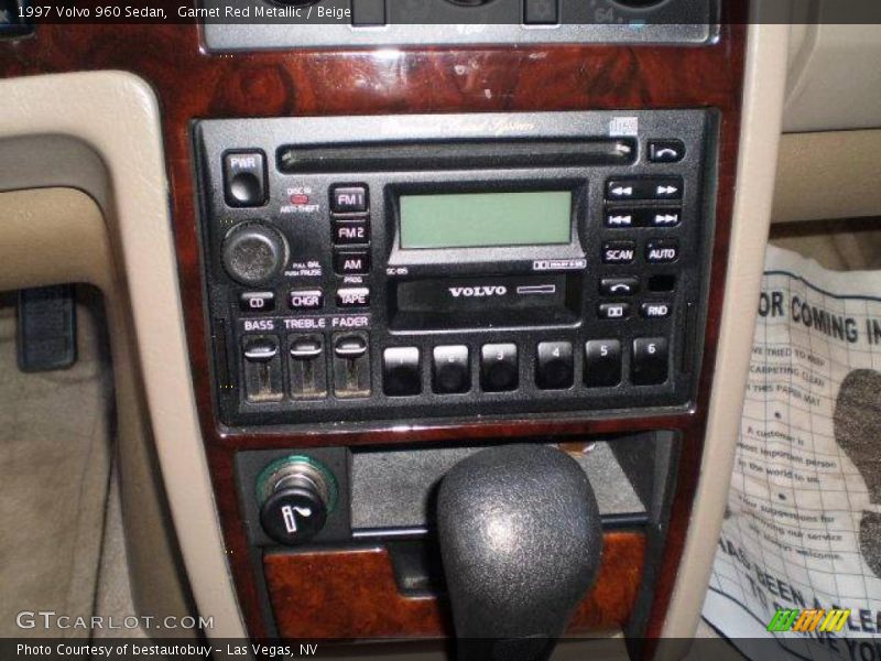 Garnet Red Metallic / Beige 1997 Volvo 960 Sedan