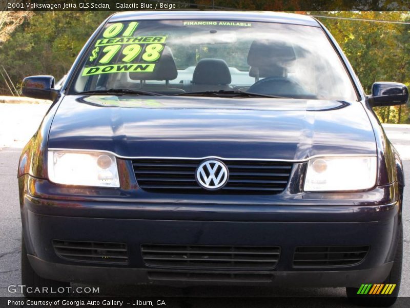 Galactic Blue / Beige 2001 Volkswagen Jetta GLS Sedan