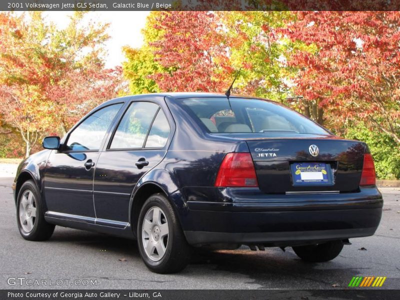 Galactic Blue / Beige 2001 Volkswagen Jetta GLS Sedan