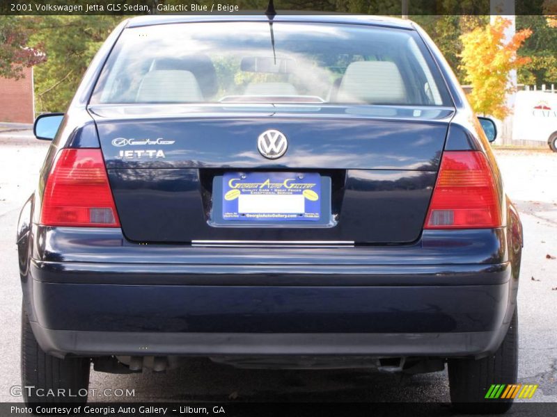 Galactic Blue / Beige 2001 Volkswagen Jetta GLS Sedan