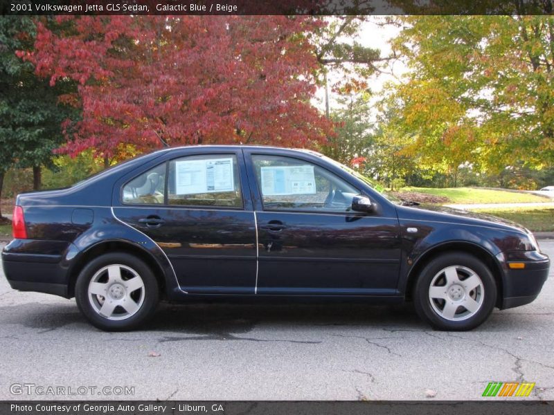 Galactic Blue / Beige 2001 Volkswagen Jetta GLS Sedan