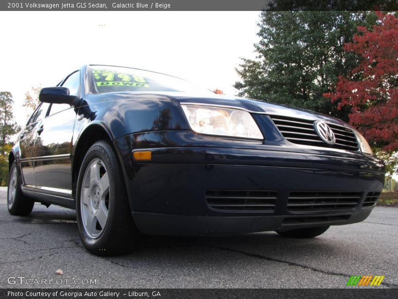 Galactic Blue / Beige 2001 Volkswagen Jetta GLS Sedan