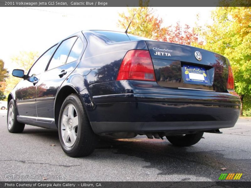 Galactic Blue / Beige 2001 Volkswagen Jetta GLS Sedan