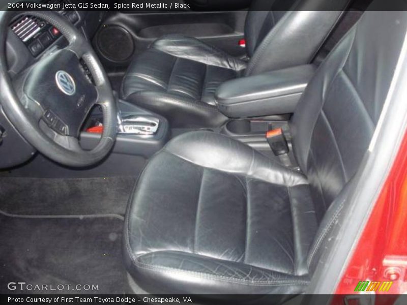 Spice Red Metallic / Black 2004 Volkswagen Jetta GLS Sedan