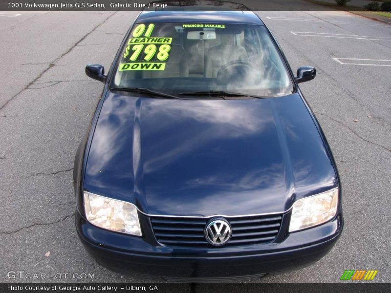Galactic Blue / Beige 2001 Volkswagen Jetta GLS Sedan
