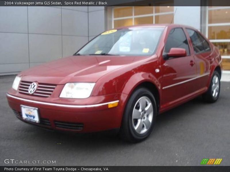 Spice Red Metallic / Black 2004 Volkswagen Jetta GLS Sedan