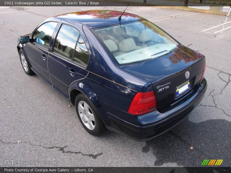 Galactic Blue / Beige 2001 Volkswagen Jetta GLS Sedan