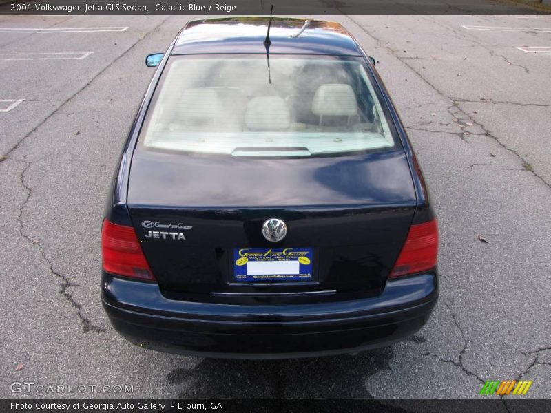Galactic Blue / Beige 2001 Volkswagen Jetta GLS Sedan
