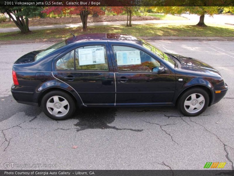Galactic Blue / Beige 2001 Volkswagen Jetta GLS Sedan