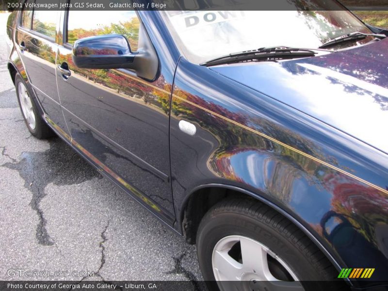 Galactic Blue / Beige 2001 Volkswagen Jetta GLS Sedan