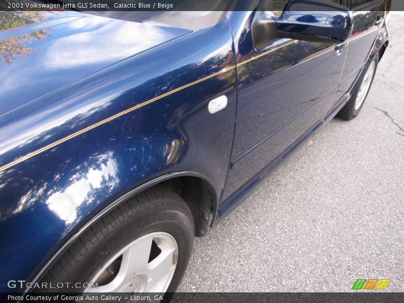 Galactic Blue / Beige 2001 Volkswagen Jetta GLS Sedan