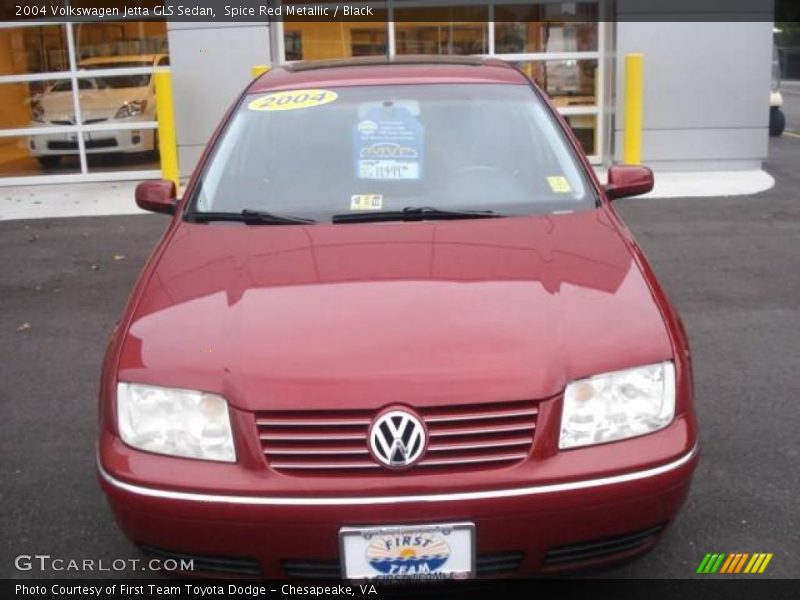 Spice Red Metallic / Black 2004 Volkswagen Jetta GLS Sedan