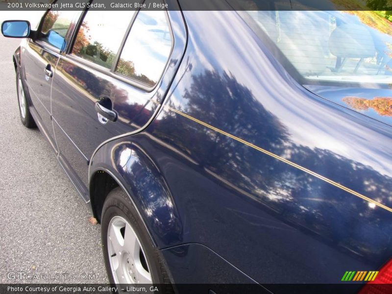 Galactic Blue / Beige 2001 Volkswagen Jetta GLS Sedan