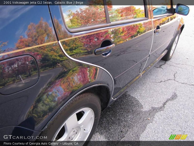 Galactic Blue / Beige 2001 Volkswagen Jetta GLS Sedan