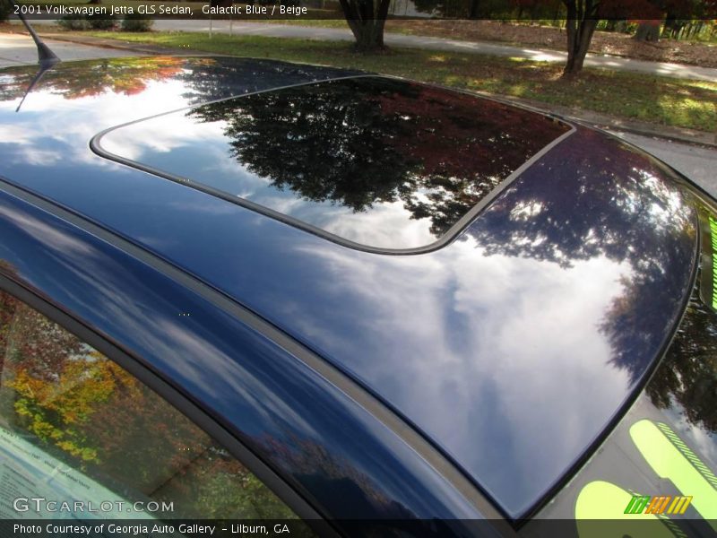 Galactic Blue / Beige 2001 Volkswagen Jetta GLS Sedan