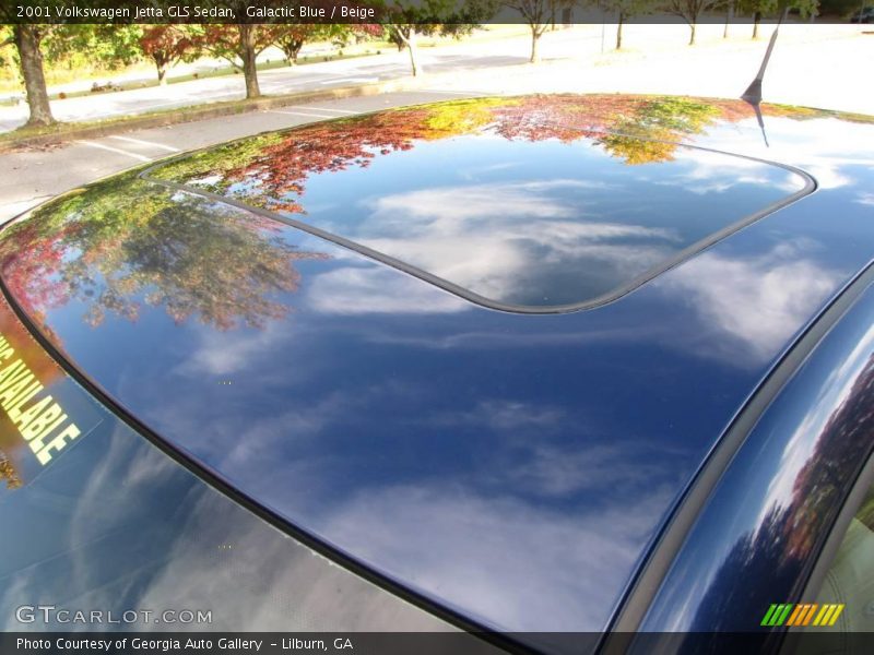 Galactic Blue / Beige 2001 Volkswagen Jetta GLS Sedan