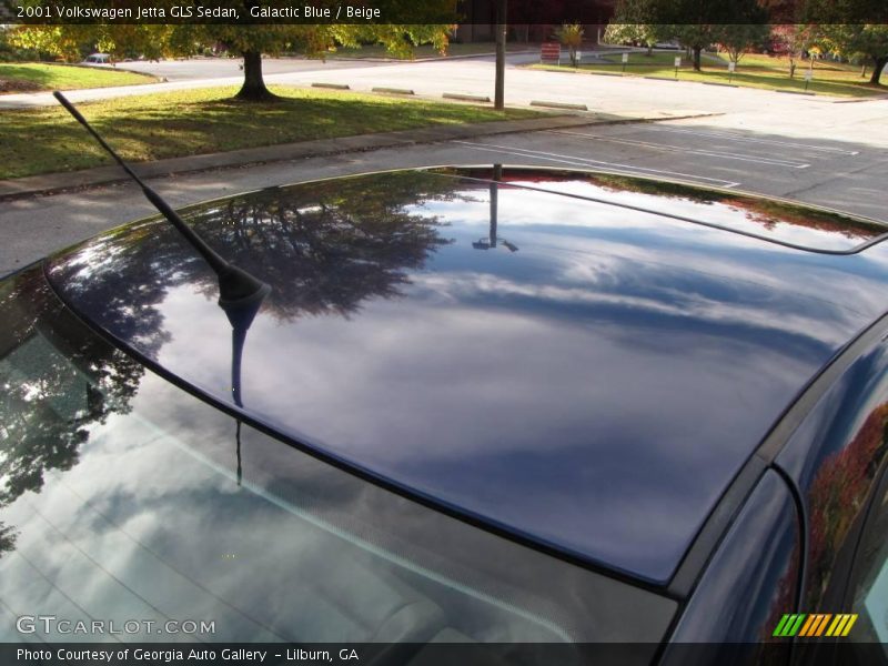 Galactic Blue / Beige 2001 Volkswagen Jetta GLS Sedan