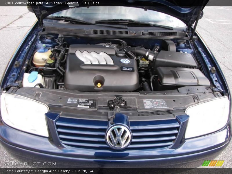 Galactic Blue / Beige 2001 Volkswagen Jetta GLS Sedan