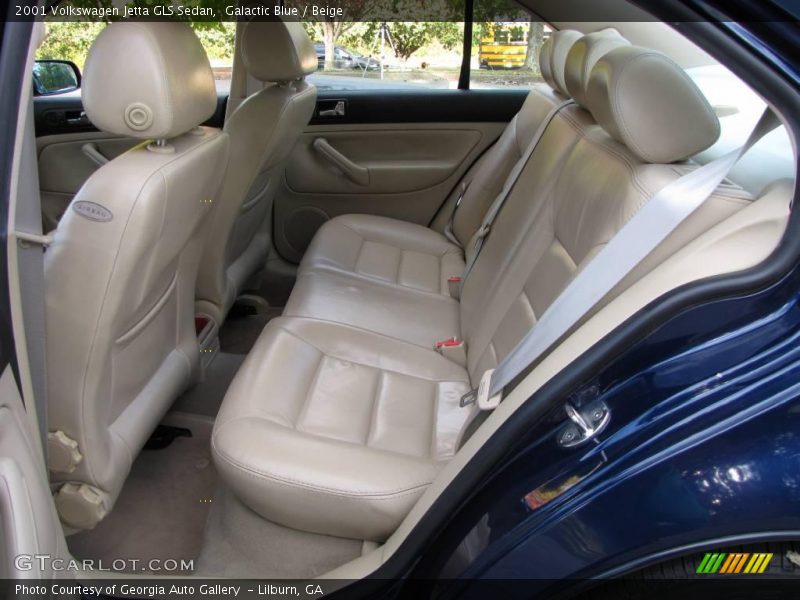 Galactic Blue / Beige 2001 Volkswagen Jetta GLS Sedan